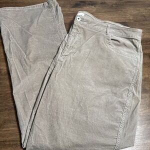 J. Jill Women's Plus Size 24 TanCorduroy 5-Pocket Style 29 in Inseam Brown Pants